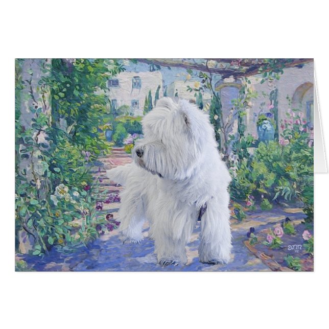 Springtime Bower Hälsningskort (Framsidan Horizontal)