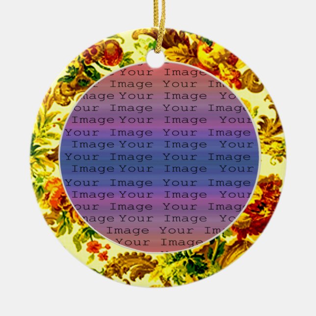 Springtime Bröllop Ornament (Framsidan)