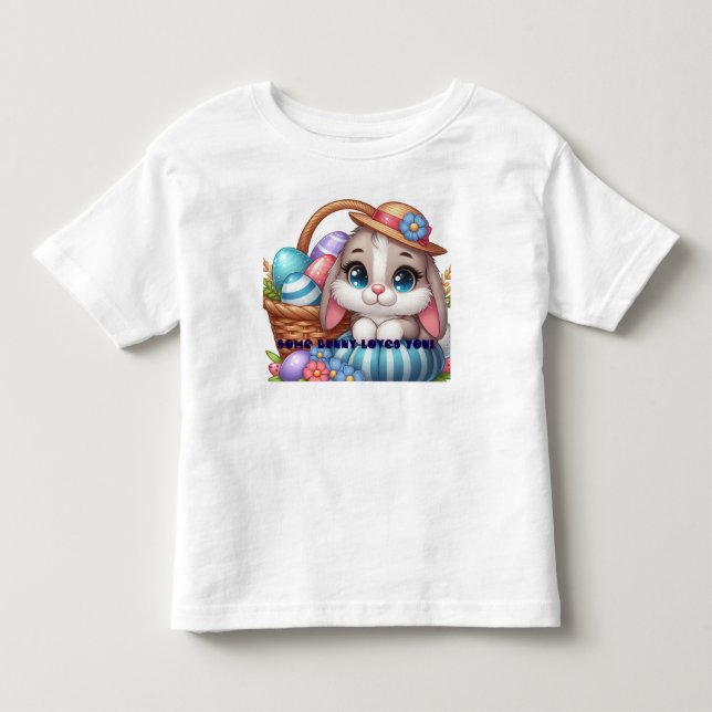 Springtime Bunny Bliss T Shirt (Framsida)