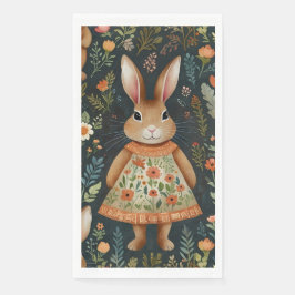 Springtime Bunny Magic Guest Towels Pappersservett