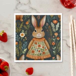 Springtime Bunny Magic Patch Pappersservett
