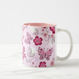 Springtime Butterflies Mugg