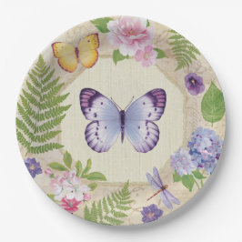 Springtime Butterflies Plate