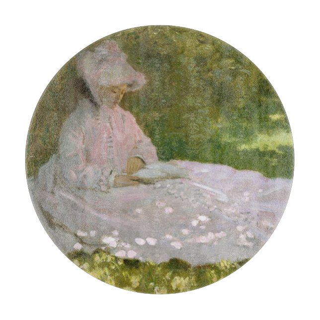 Springtime - Claude Monet (Framsidan)