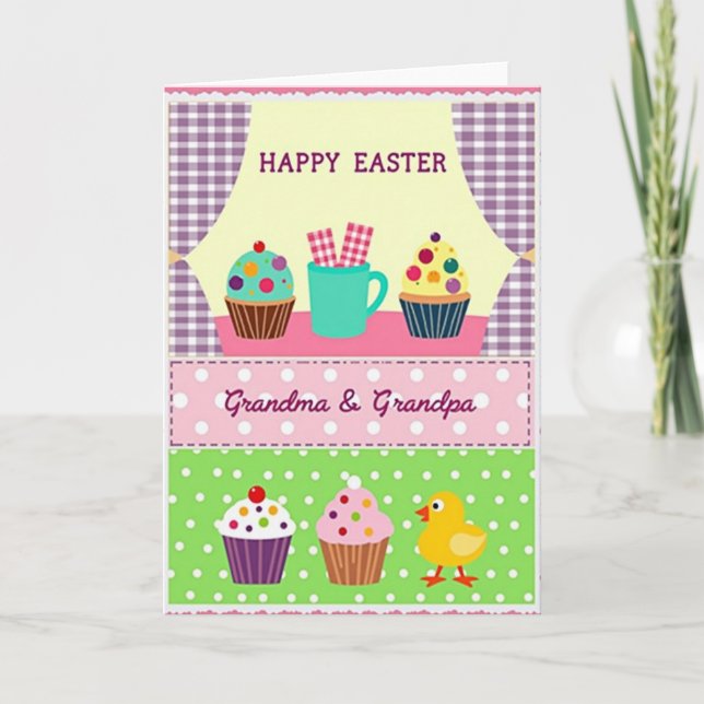 Springtime Family Treats Card Kort (Framsida)