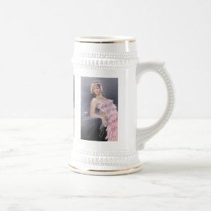 Springtime Flapper Beer Stein Sejdel