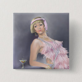 Springtime Flapper-knapp Knapp