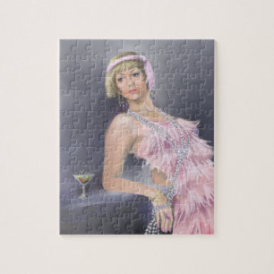 Springtime Flapper Puzzle Pussel