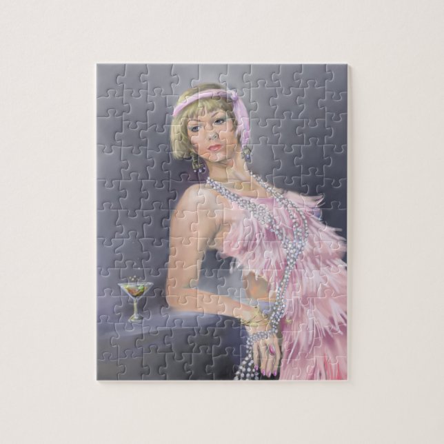 Springtime Flapper Puzzle Pussel (Vertikal)