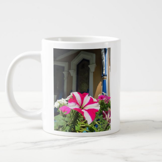 Springtime Flower Box - Martha's Vineyard Jumbo Mugg (Vänster)