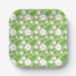 Springtime Gingham & Blooms Baby Shower Theme