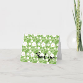 Springtime Gingham & Blooms Baby Shower Theme Tack Kort