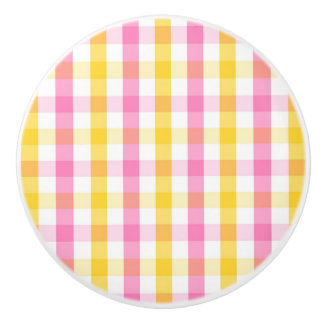 Springtime Gingham Knopp