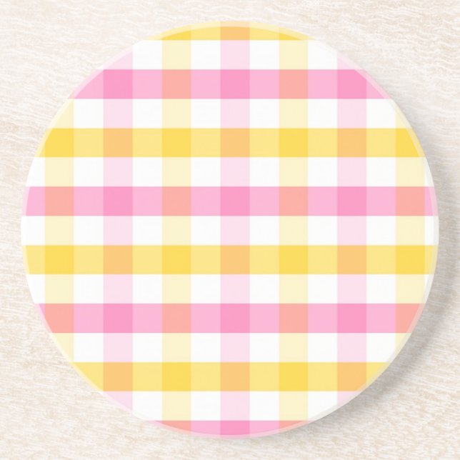 Springtime Gingham Underlägg (Framsidan)