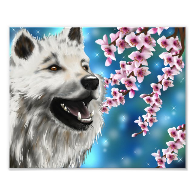 Springtime glöd Skriv ut Fototryck (Framsidan)