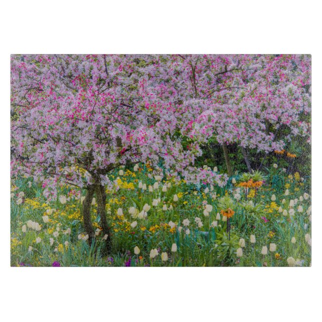 Springtime i Claude Monets trädgård (Framsidan)