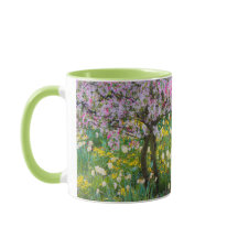 Springtime i Claude Monets trädgård