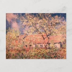 Springtime i Giverny av Claude Monet Vykort