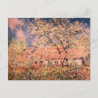 Springtime i Giverny av Claude Monet Vykort