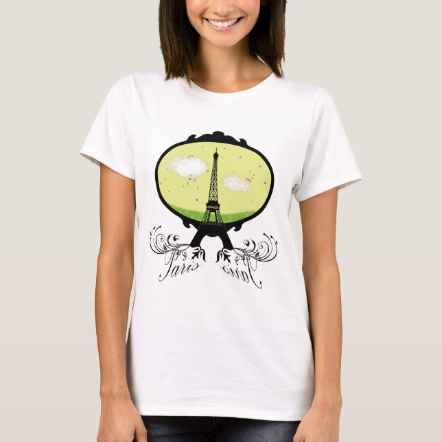 Springtime i Paris Tee Shirt (Framsida)