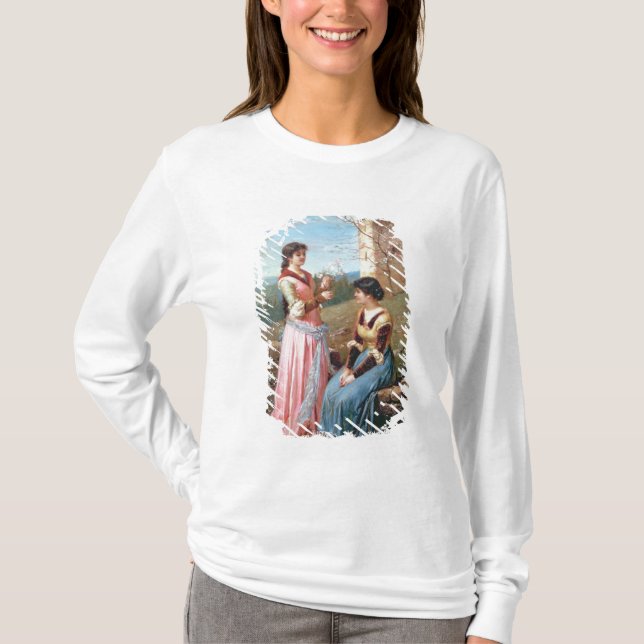 Springtime i Tuscany T-shirt (Framsida)
