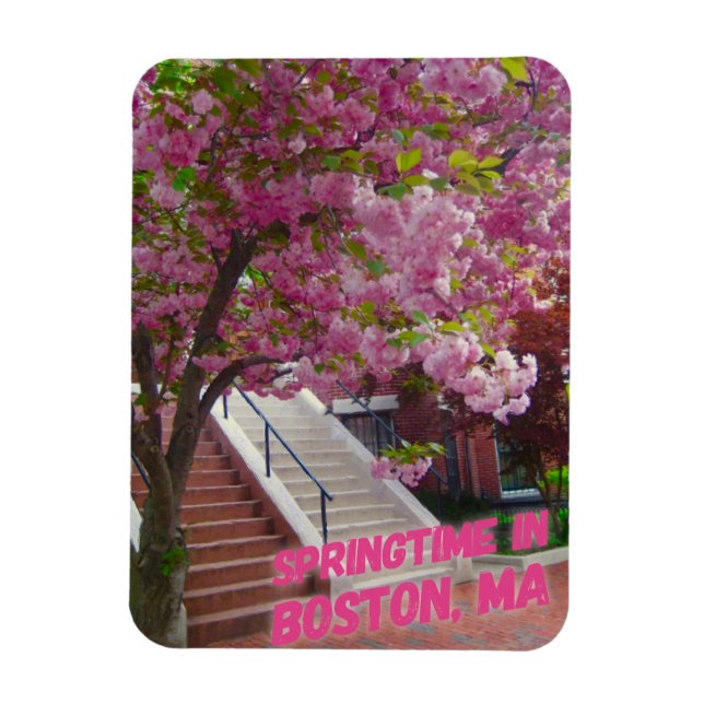 Springtime in Boston, MORSA Magnet (Vertikal)