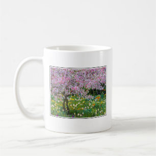 Springtime in Claude Monets Garden Kaffemugg