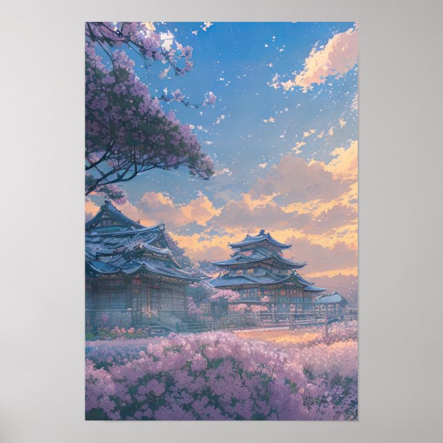 Springtime in Countryside Poster (Framsidan)