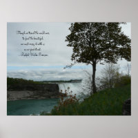 Springtime in Niagara Falls-Canada/with Quote