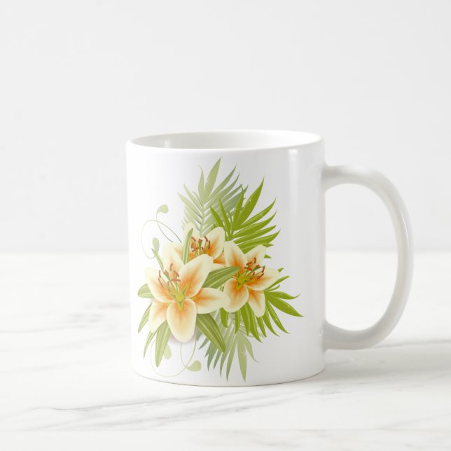 Springtime Lilies Kaffemugg (Höger)