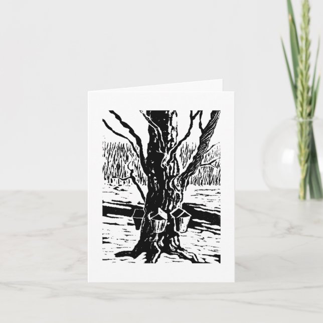 Springtime Magic Note Card Kort (Framsida)