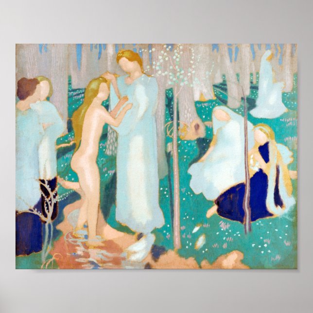 Springtime, Maurice Denis Poster (Framsidan)