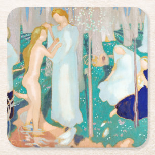 Springtime, Maurice Denis Underlägg Papper Kvadrat