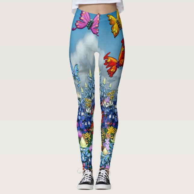 Springtime Mode Leggings (Framsida)