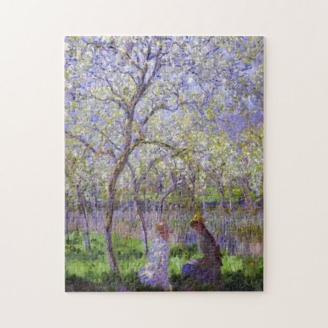 Springtime Monet Fine Art Pussel (Vertikal)