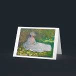 Springtime, Monet Kort<br><div class="desc">Oscar-Claude Monet (14 november 1840-5 december 1926) var en Fransk målare, en av de Fransk Impressionistiska målningarna och den mest konsekventa och skickliga utövaren av rörelsens filosofi att uttrycka sina uppfattningar före naturen, särskilt när det gäller plätering av landskapsbilden i luft. Uttrycket ""Impressionism" härrör från titeln på hans målning Impression,...</div>