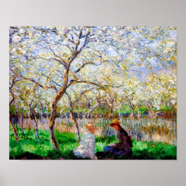 Springtime, Monet Poster (Framsidan)