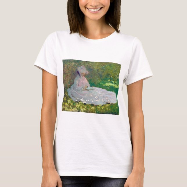 Springtime, Monet T Shirt (Framsida)