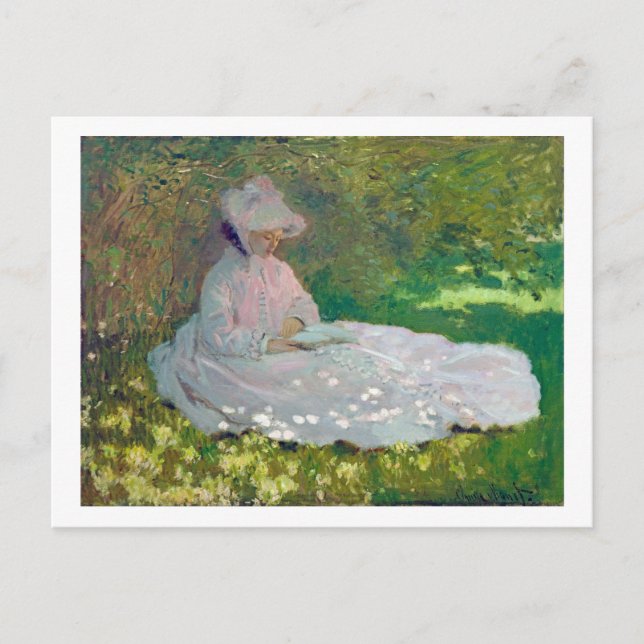 Springtime, Monet Vykort (Framsida)