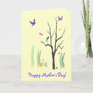 Springtime Mors dag Kort