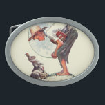 Springtime pojke 1935 med kaninen<br><div class="desc">Konstnär: Den Norman Rockwell | lantgårdpojken med skolar bokar,  krökningar besegrar för att oavbrutet tjata</div>