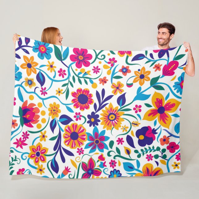 Springtime Serenity 60x80 Fleece Blanket (På plats)