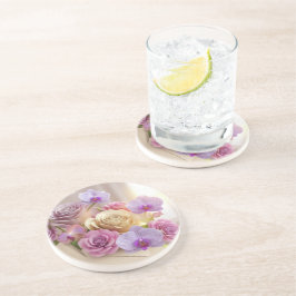 Springtime Splendor 3D-hälsningskort med Dew Kiss Underlägg