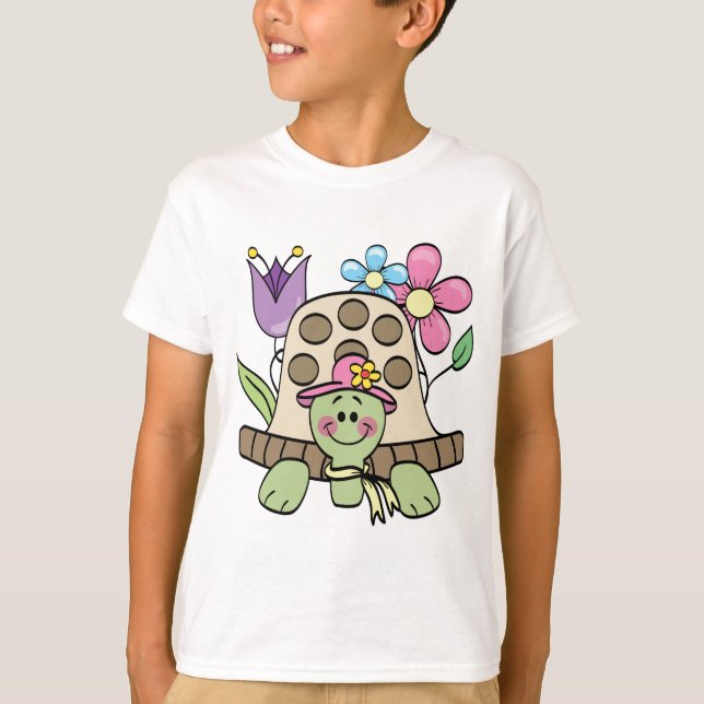 Springtime Turtle Tshirts och Gifts (Framsida)