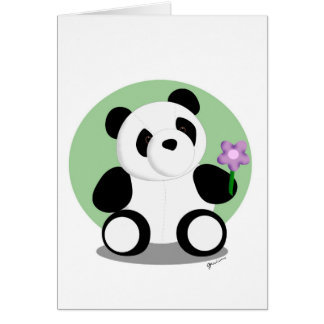 SpringtimePandakort Hälsningskort