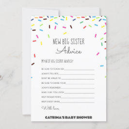 Sprinkle Baby Shower - Editable Namn, 5x7 Inbjudningar