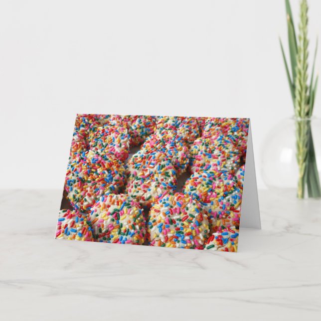 Sprinkle Cookies Kort (Framsida)