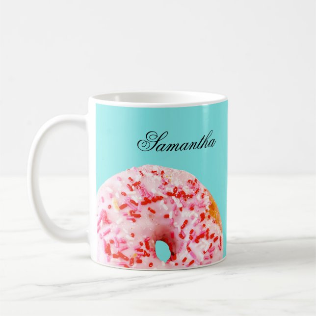 Sprinkle Donut Kaffemugg (Vänster)