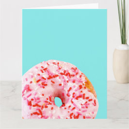 Sprinkle Donut Kort