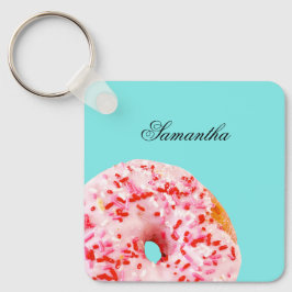 Sprinkle Donut Nyckelring